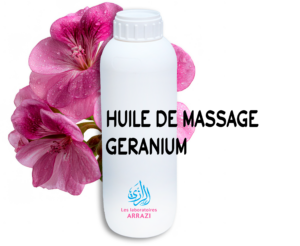 HUILE DE MASSAGE "Géranium"