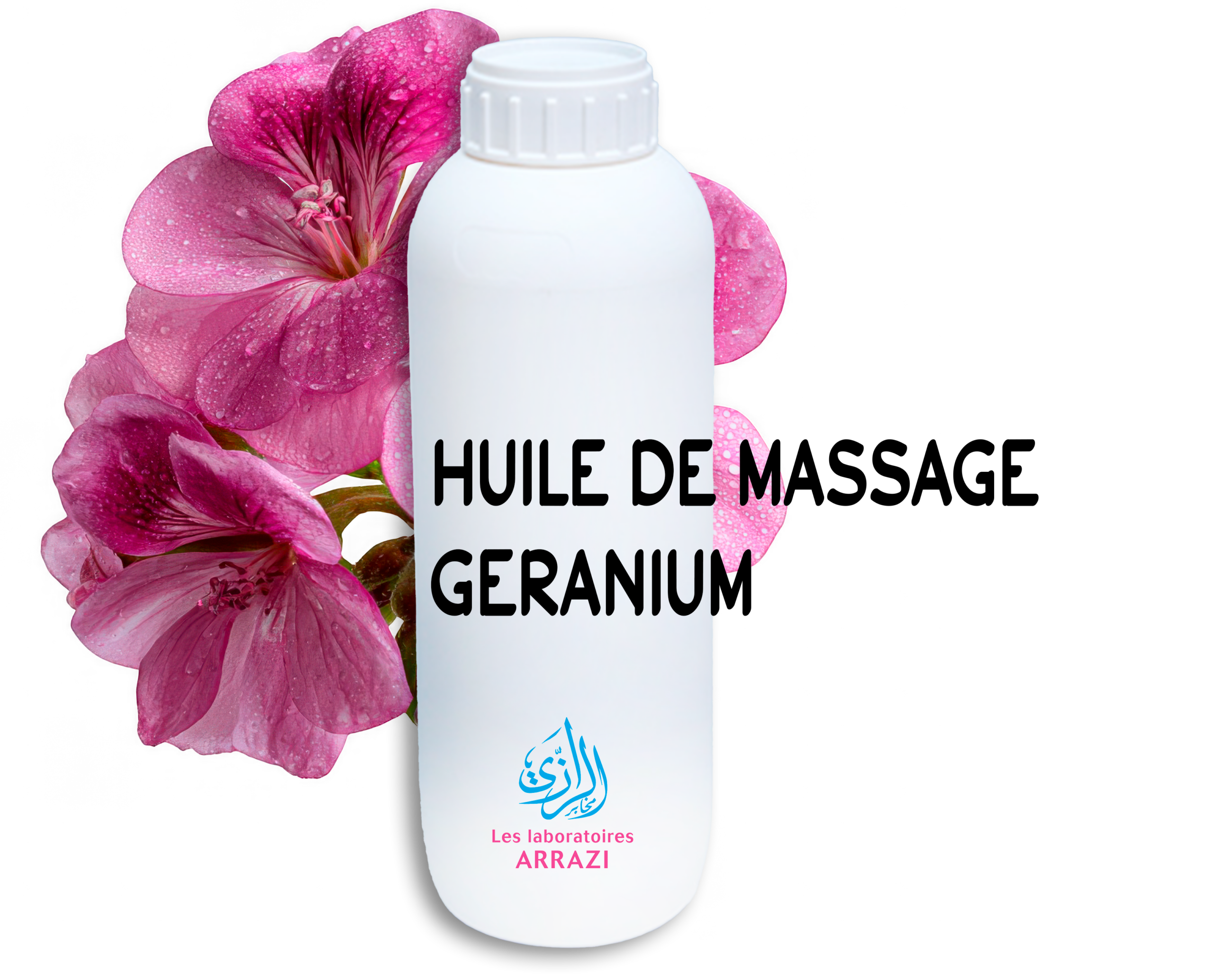 HUILE DE MASSAGE "Géranium"